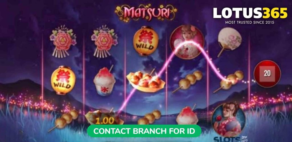 Matsuri Slot on Lotus365 A Step-by-Step Beginner's Guide 3 Matsuri Slot beginners guide