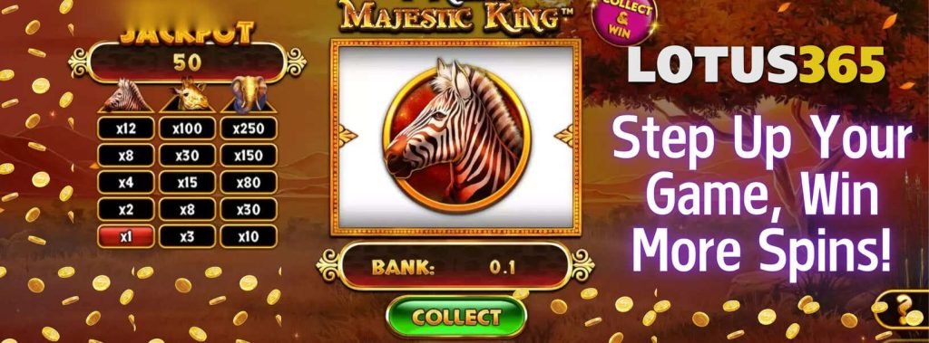 Majestic King Slot Guide on Lotus365 6 Majestic King Slot