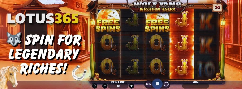Wolf Fang - Western Tales Slot Review on Lotus365 4 Winning Strategies for Wolf Fang Slot