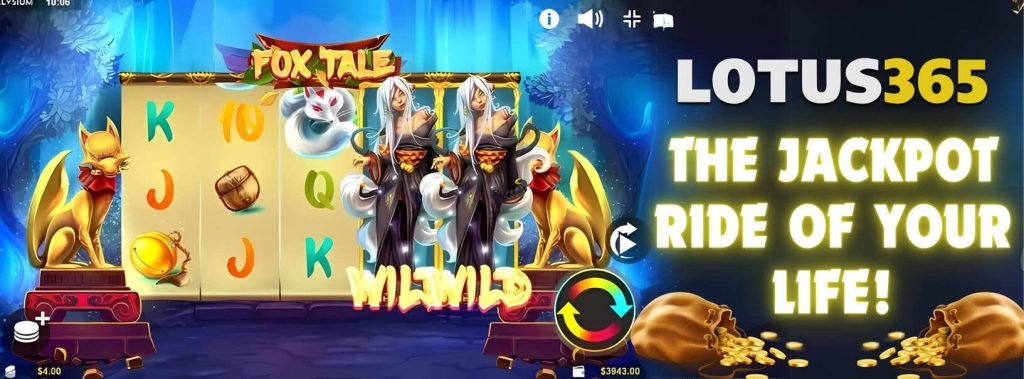 Top Reasons to Play Fox Tale Slot on Lotus365 4 Play Fox Tale Slot on Lotus365