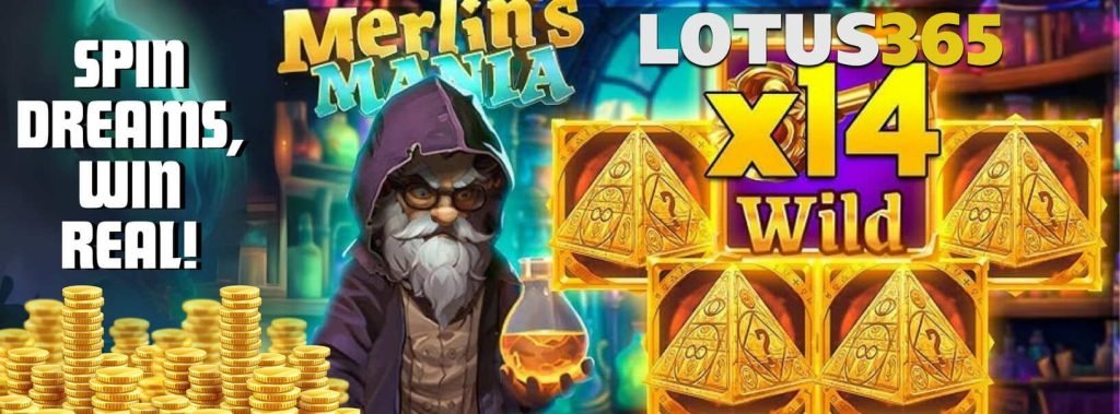 Guide to Playing Merlin's Mania Slot on Lotus365 4 How to play Merlins Mania Slot