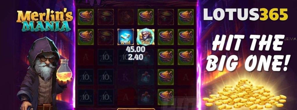 Guide to Playing Merlin's Mania Slot on Lotus365 6 Merlins Mania Slot on Lotus365