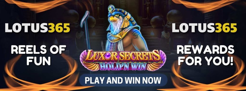 Luxor Secrets Hold'n Win Review on Lotus365 4 Play Luxor Secrets Holdn Win