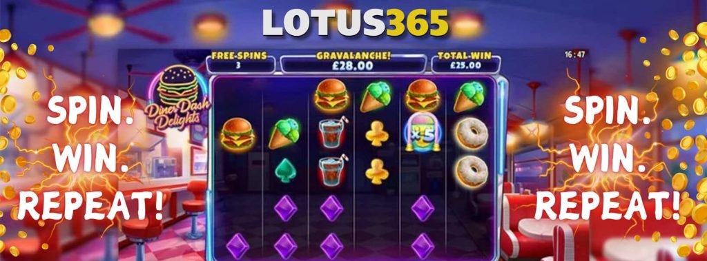 Guide to Diner Dash Delights Slot on Lotus365 2 Diner Dash Delights Slot
