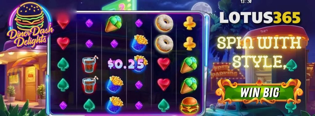 Guide to Diner Dash Delights Slot on Lotus365 5 Diner Dash Delights review